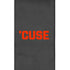 Sofá de dos plazas fijo Dyno con el logotipo de la marca denominativa Syracuse Orange