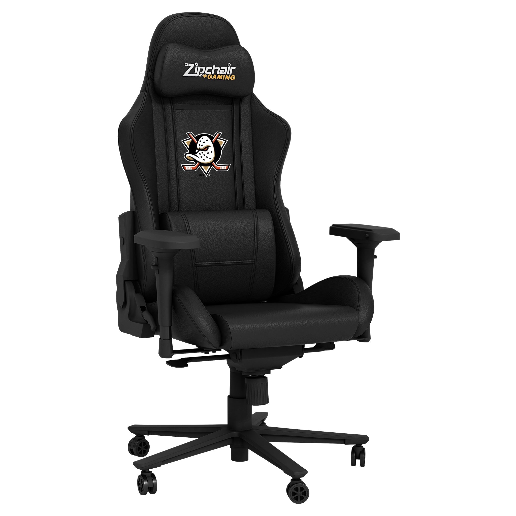Silla para juegos Xpression Pro con el logotipo principal de los Anaheim Ducks