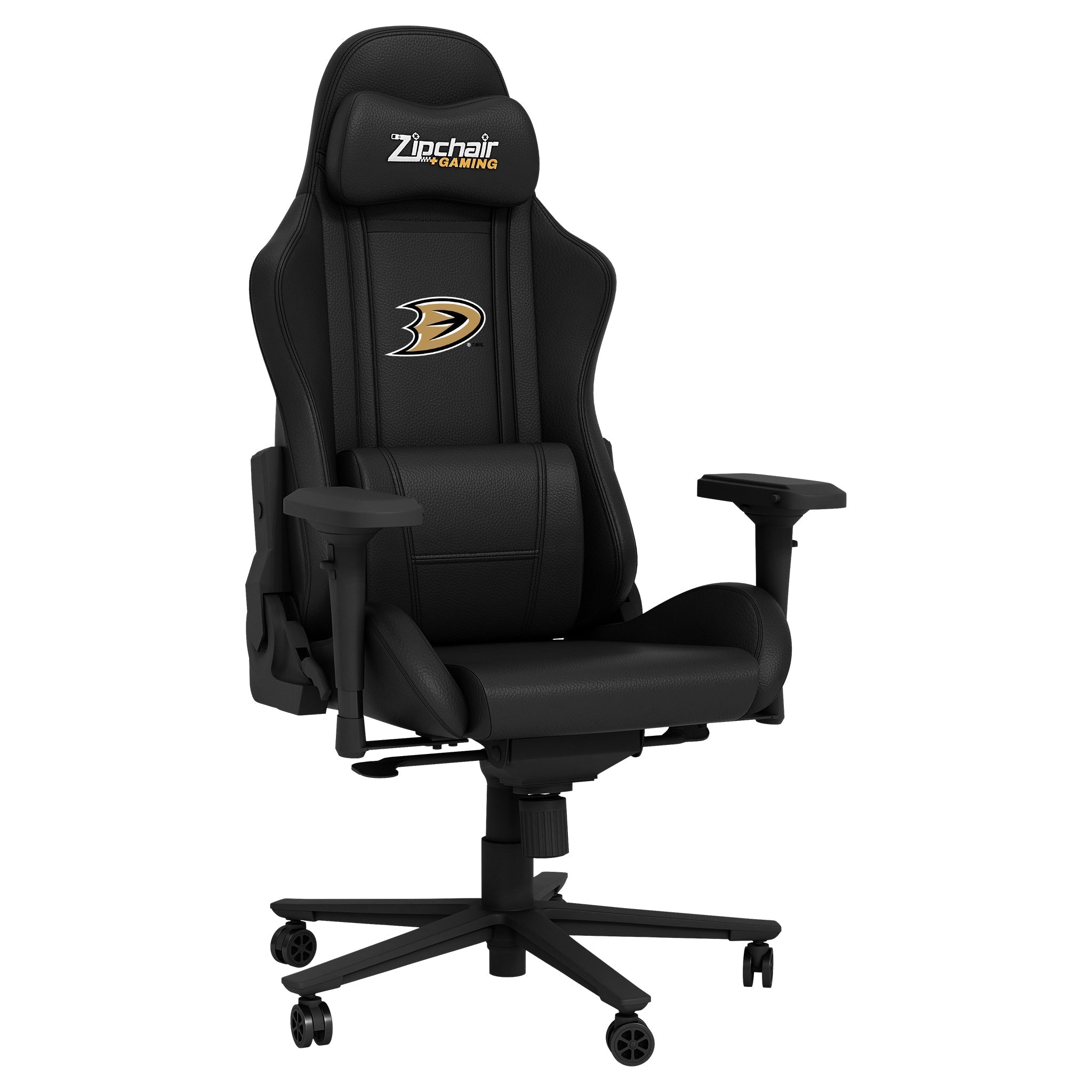 Silla para juegos Xpression Pro con el logotipo secundario de los Anaheim Ducks