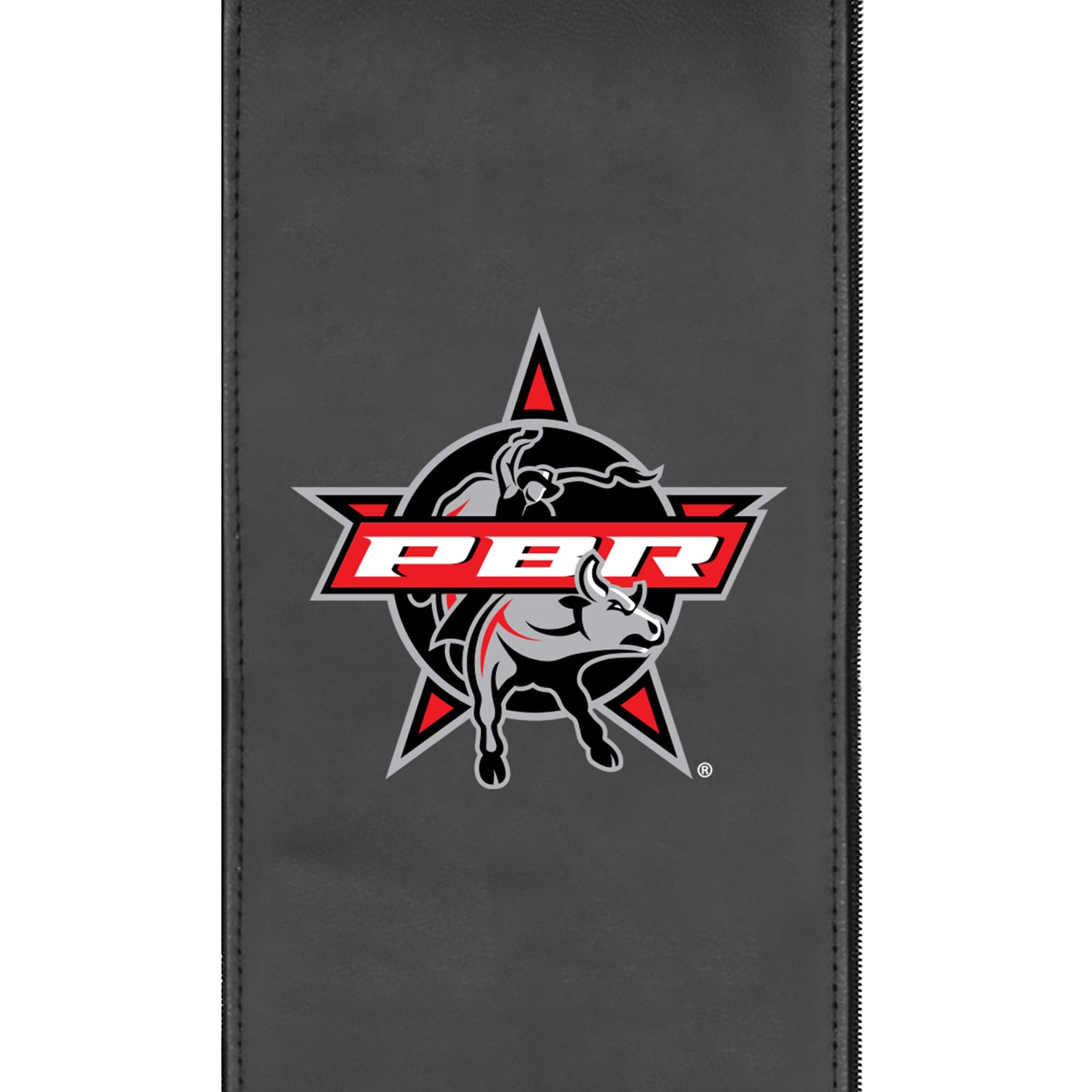 Sillón reclinable Stealth Power Plus con logotipo principal de Bull Riders profesionales