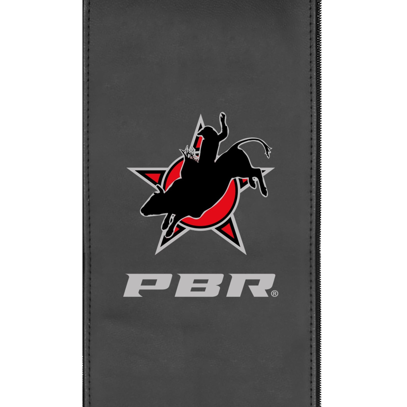 Silla de oficina 1000 con el logotipo de la estrella profesional Bull Riders