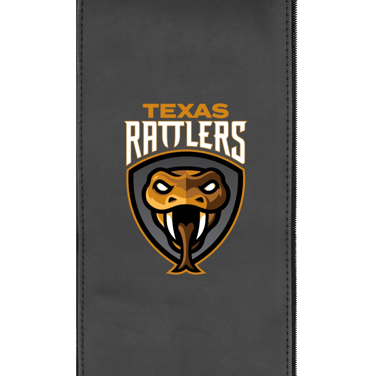 Sillón Club Plateado con el Logotipo Principal de los Texas Rattlers