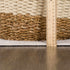 Alfombra Azzan color crema y carbón - Liquidación