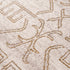 Alfombra Divya color crema y dorado - Liquidación