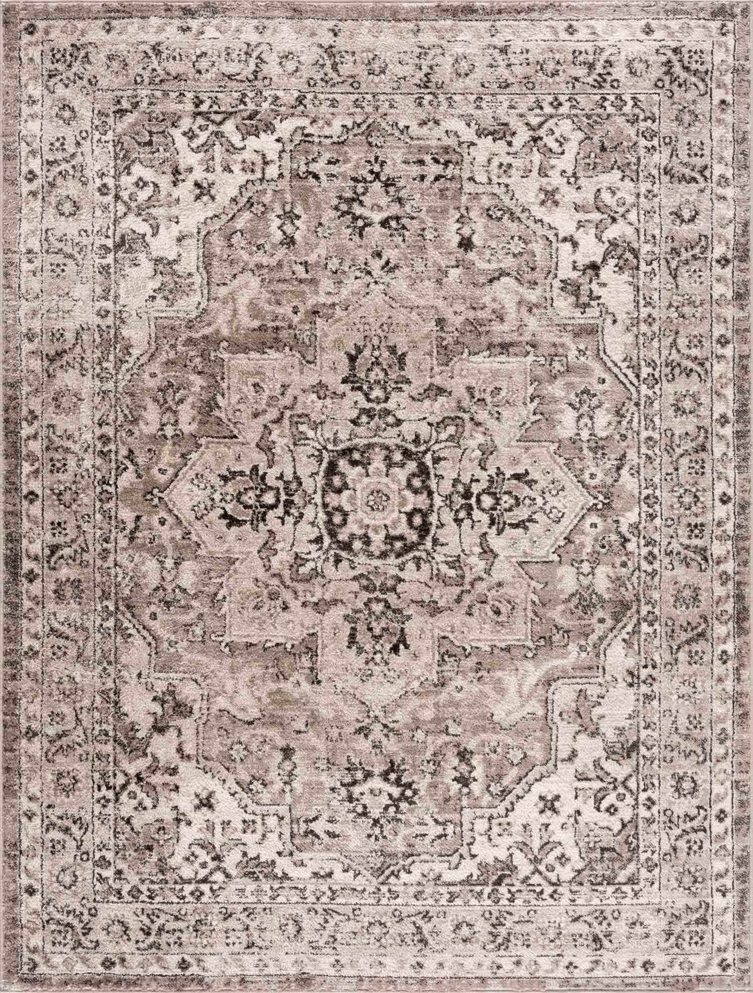 Alfombra beige Albie - Ofertas especiales