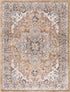 Alfombra dorada y beige Albie - Ofertas especiales
