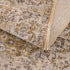 Alfombra Anana dorada y beige - Liquidación
