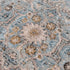 Alfombra Anana en tonos azul plateado y beige - Oferta