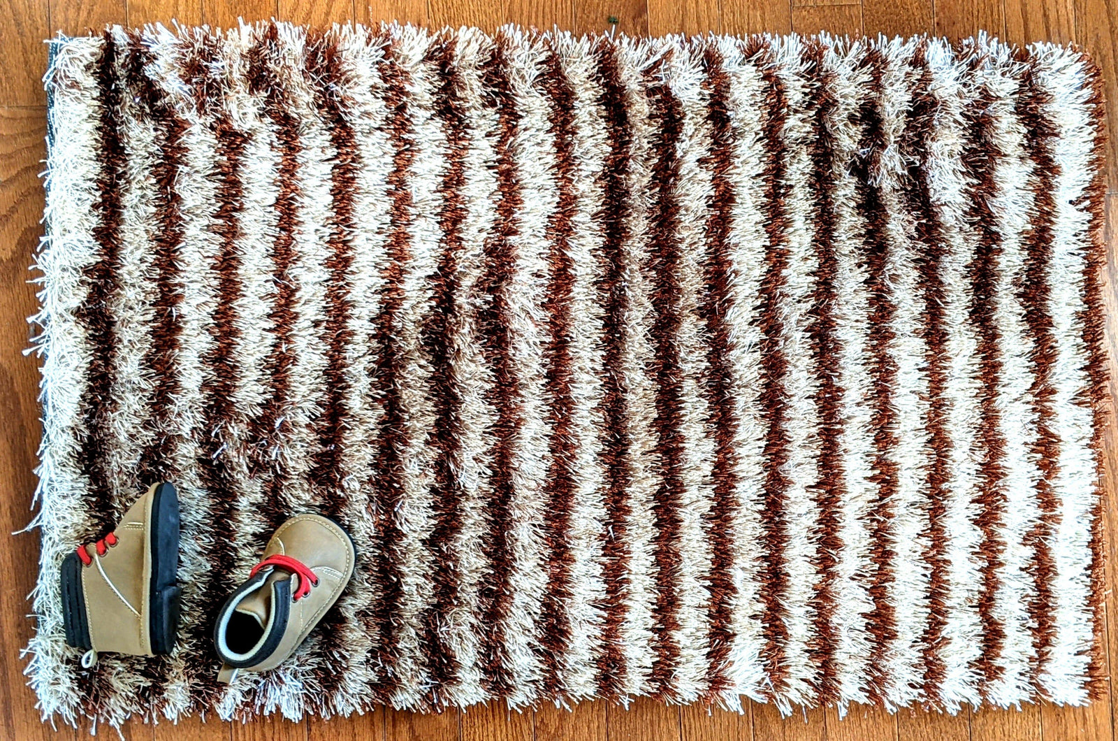 DaDa Bedding Shaggy Soft Door Mat Carpet Rug - 20