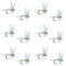 Pale Morning Dun PMD Classic Dry Fly - 1 Dozen Flies Hook Size 14
