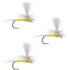 3 Pack Pale Morning Dun Parachute PMD Classic Dry Fly Hook Size 16