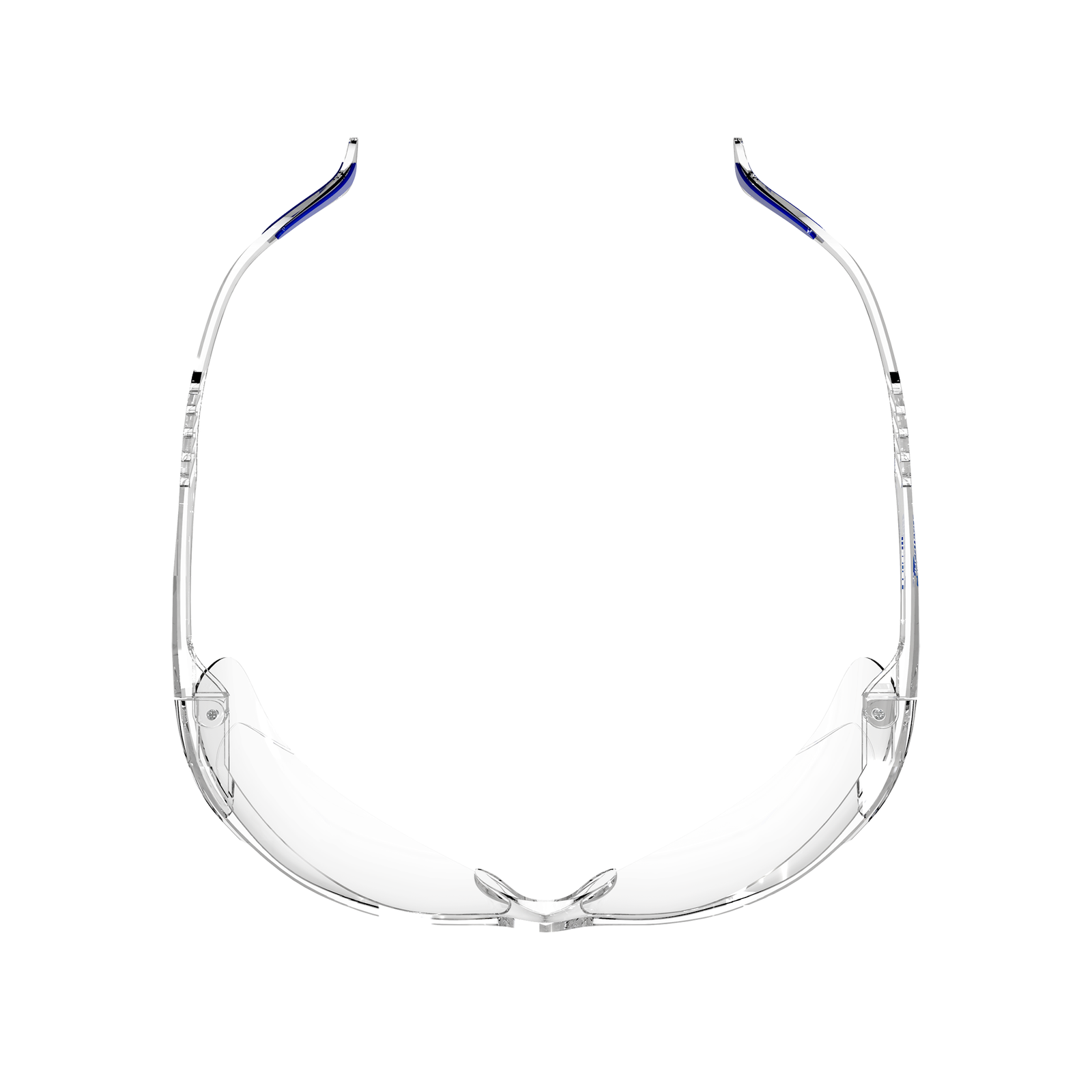 Panoramic Safety Glasses with Side Shields for High Impact Protection