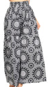 Pantalones palazzo de pierna ancha acampanados con bolsillos de estilo africano Ankara para mujer de Sakkas Esme