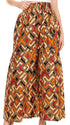 Pantalones palazzo de pierna ancha acampanados con bolsillos de estilo africano Ankara para mujer de Sakkas Esme