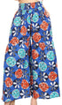Pantalones palazzo de pierna ancha acampanados con bolsillos de estilo africano Ankara para mujer de Sakkas Esme