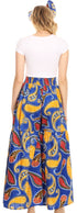 Pantalones palazzo de pierna ancha acampanados con bolsillos de estilo africano Ankara para mujer de Sakkas Esme