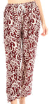 Pantalones de yoga Sakkas Akilla con estampado de elefante para mujer, cintura elástica y bolsillo