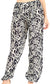 Pantalones de yoga Sakkas Akilla con estampado de elefante para mujer, cintura elástica y bolsillo