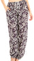Pantalones de yoga Sakkas Akilla con estampado de elefante para mujer, cintura elástica y bolsillo
