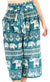Pantalones Sakkas Lilja para mujer, holgados, anchos, con estampado de elefantes, cintura elástica y bolsillos