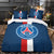 Paris Saint-Germain Bedding Set Quilt Cover Without Filler