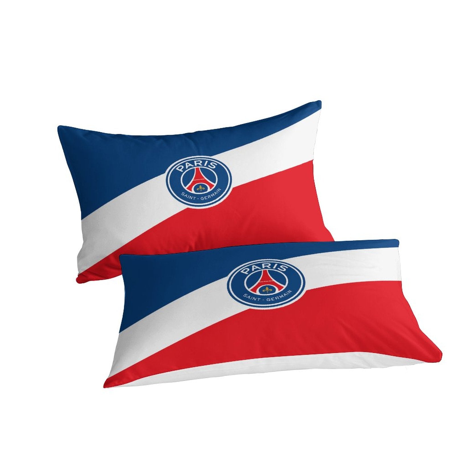Juego de cama Paris Saint-Germain con funda de edredón y sin relleno