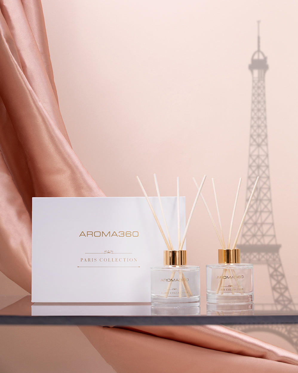 Paris Collection Reed Diffuser Duo Pure Luxury Fragrance