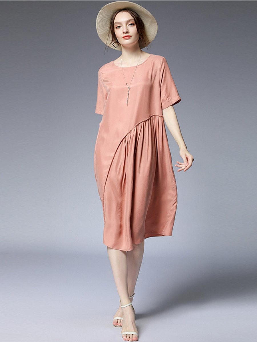 Asymmetrical Hem Dress