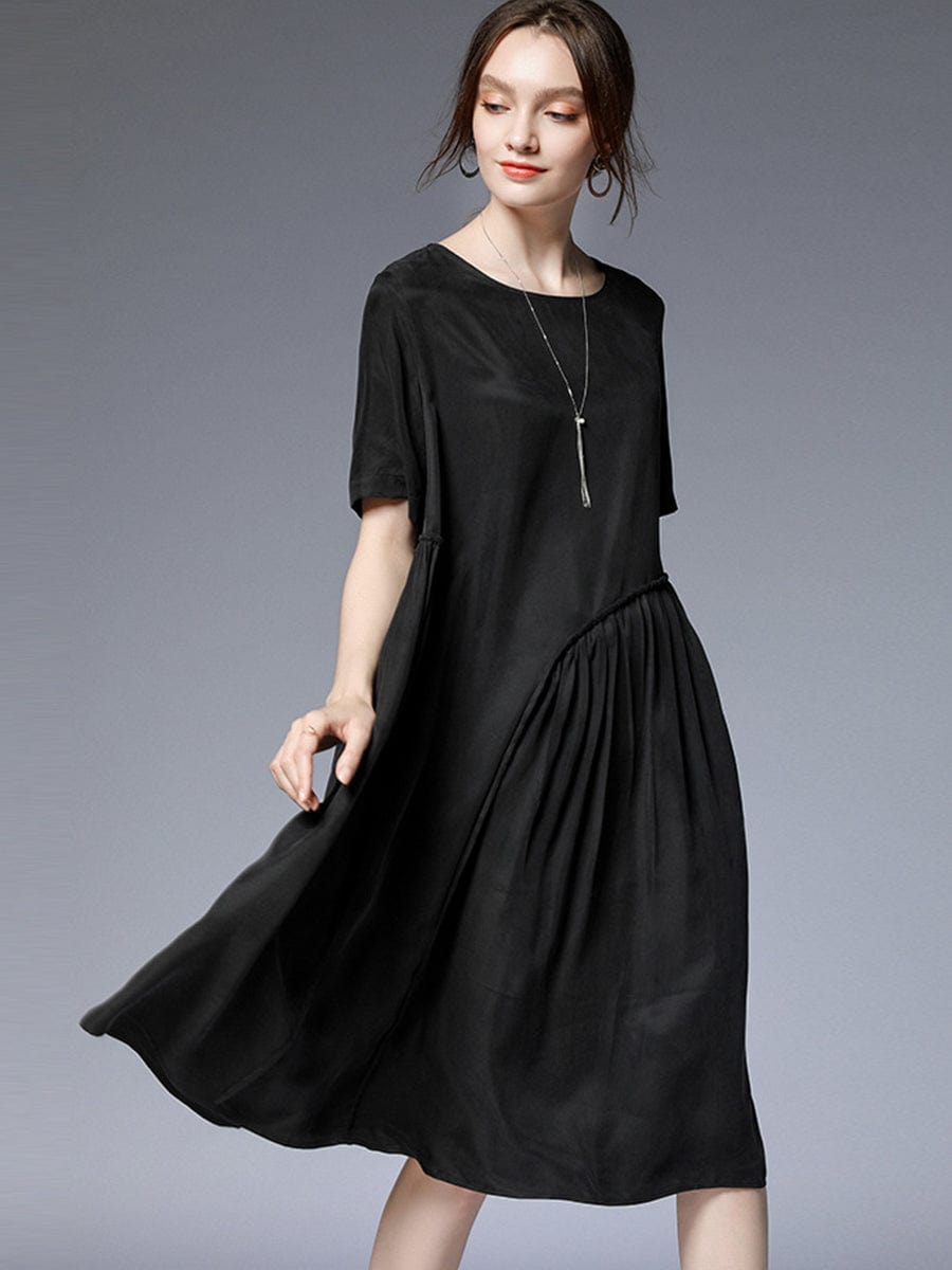 Asymmetrical Hem Dress