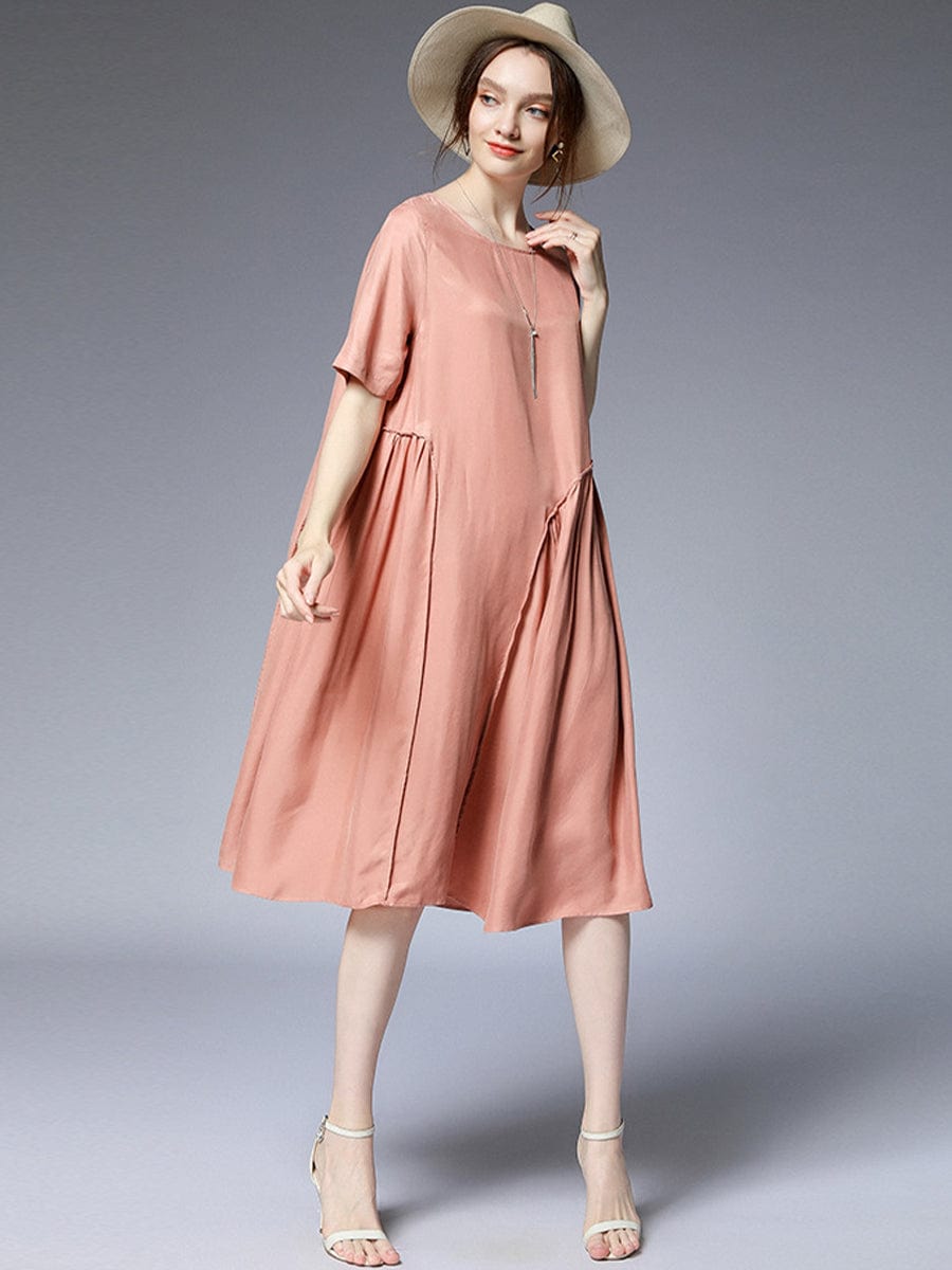 Asymmetrical Hem Dress