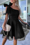 Asymmetrical Hem Dress