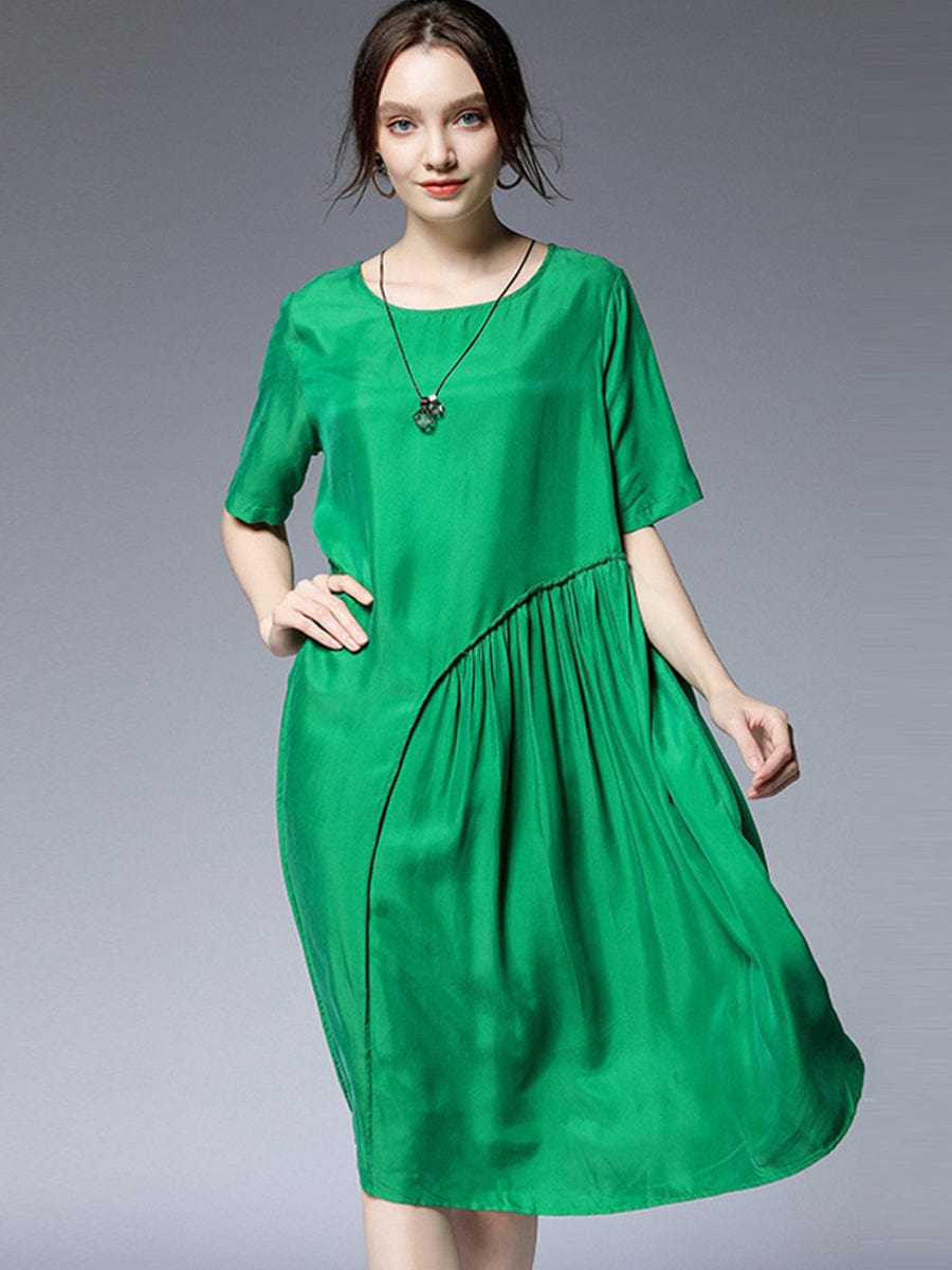 Asymmetrical Hem Dress