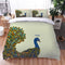 Peacock Pattern Bedding Set Quilt Cover Without Filler
