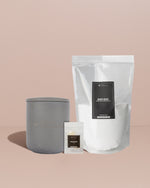 Petite Candle Ceramic Sand Wax Set
