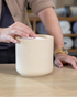 Petite Candle Ceramic Sand Wax Set