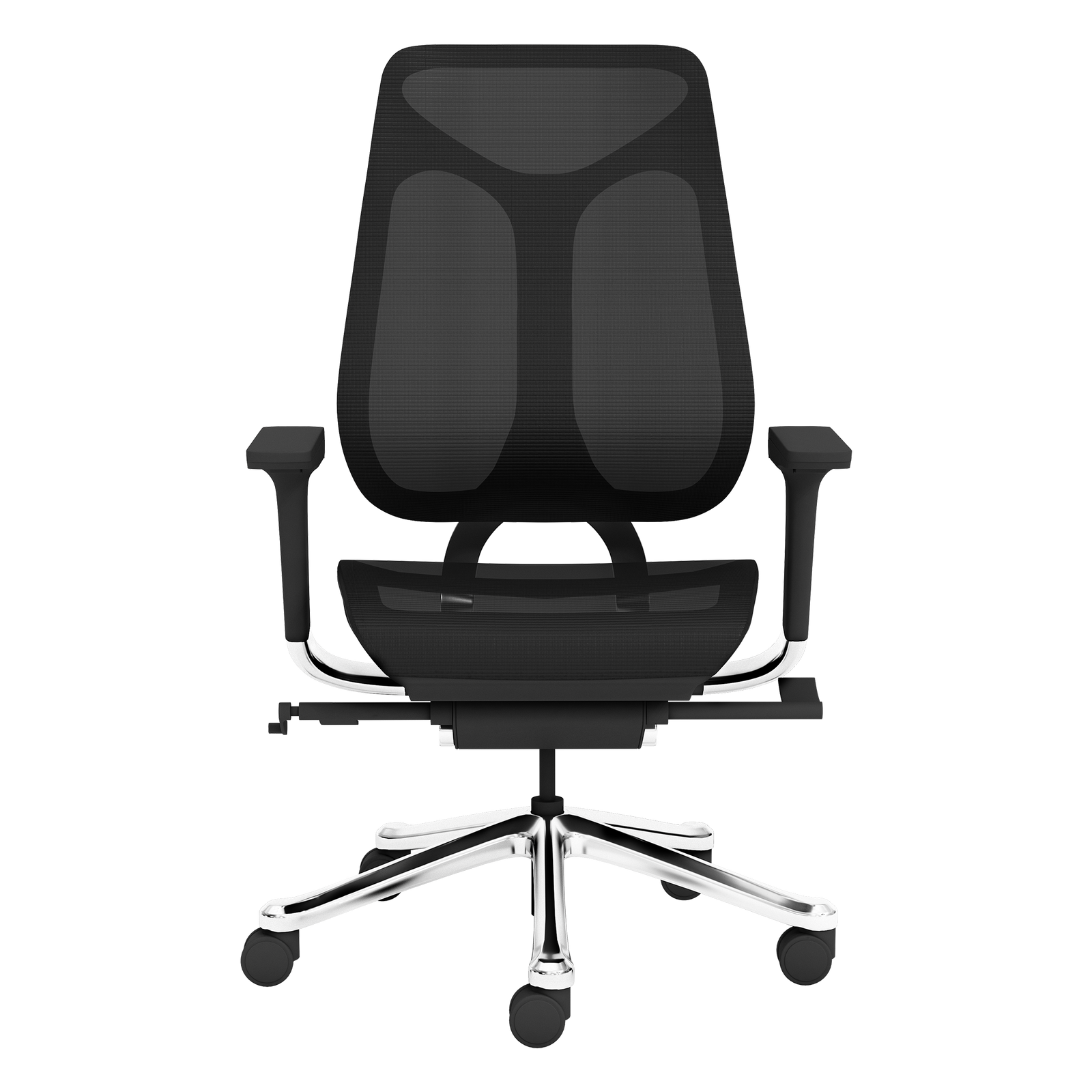 Silla gaming de malla PhantomX con logotipo profesional de Bull Riders Bull Head Shield
