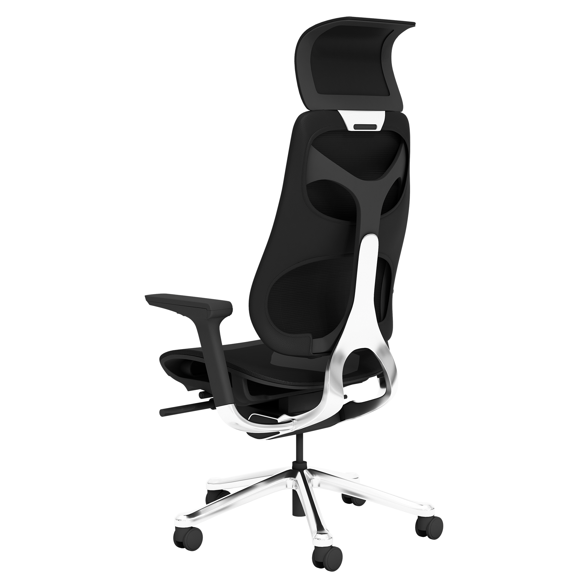 Silla gaming de malla PhantomX con logotipo profesional de Bull Riders Bull Head Shield