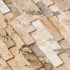 Philadelphia Ledger 3D Panel 6"x24" Natural Travertine Wall Tile - Full Truckload