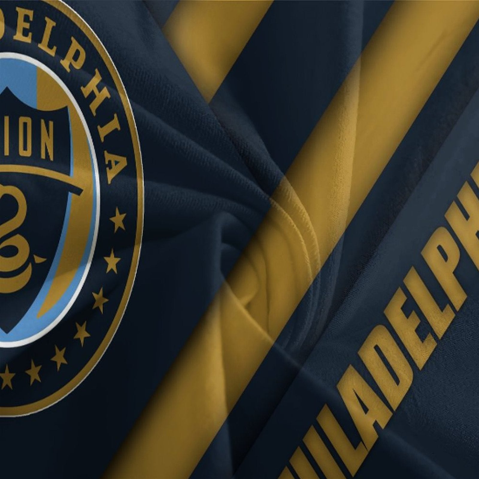 Juego de ropa de cama Philadelphia Union, funda nórdica sin relleno