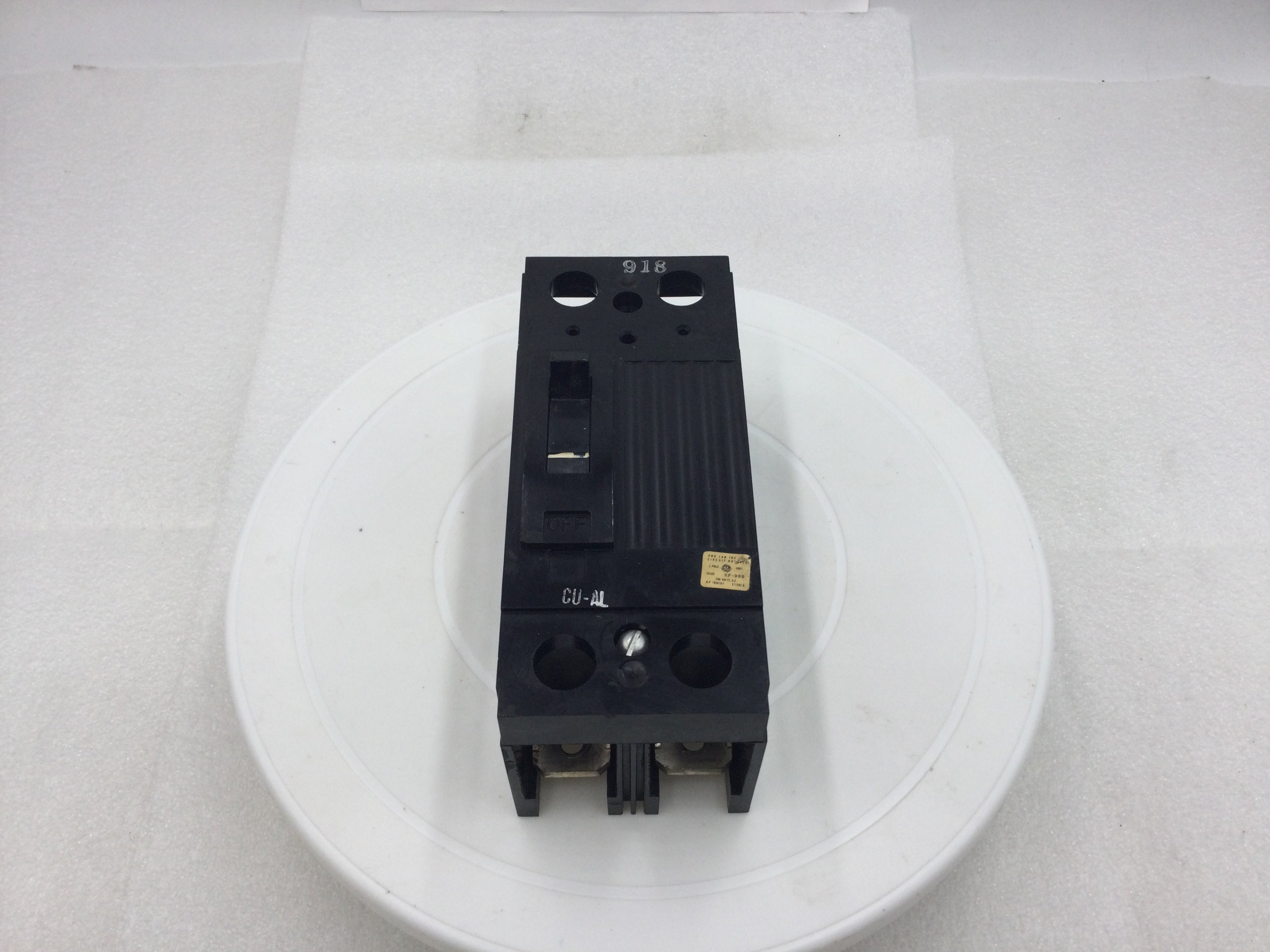 General Electric TQD22125 125 Amp 2 Pole 240 Vac Circuit Breaker
