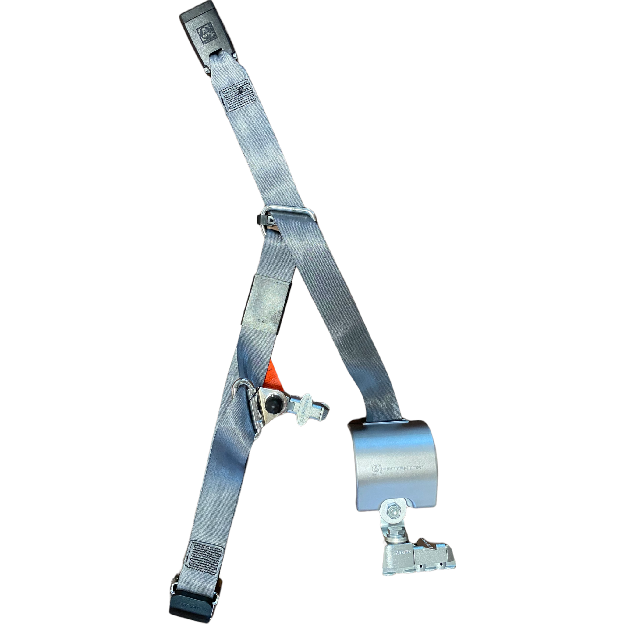 Subconjunto de ocupante AMF Bruns, cinturón de hombro retractor, ajuste manual de altura | H 470 254