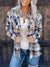 Women's Plaid Shirt Jacket