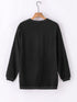 Plus Size Ribbed Knit Crew Neck Tunic Top