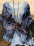 Plus Size Ribbed Knit Crew Neck Tunic Top