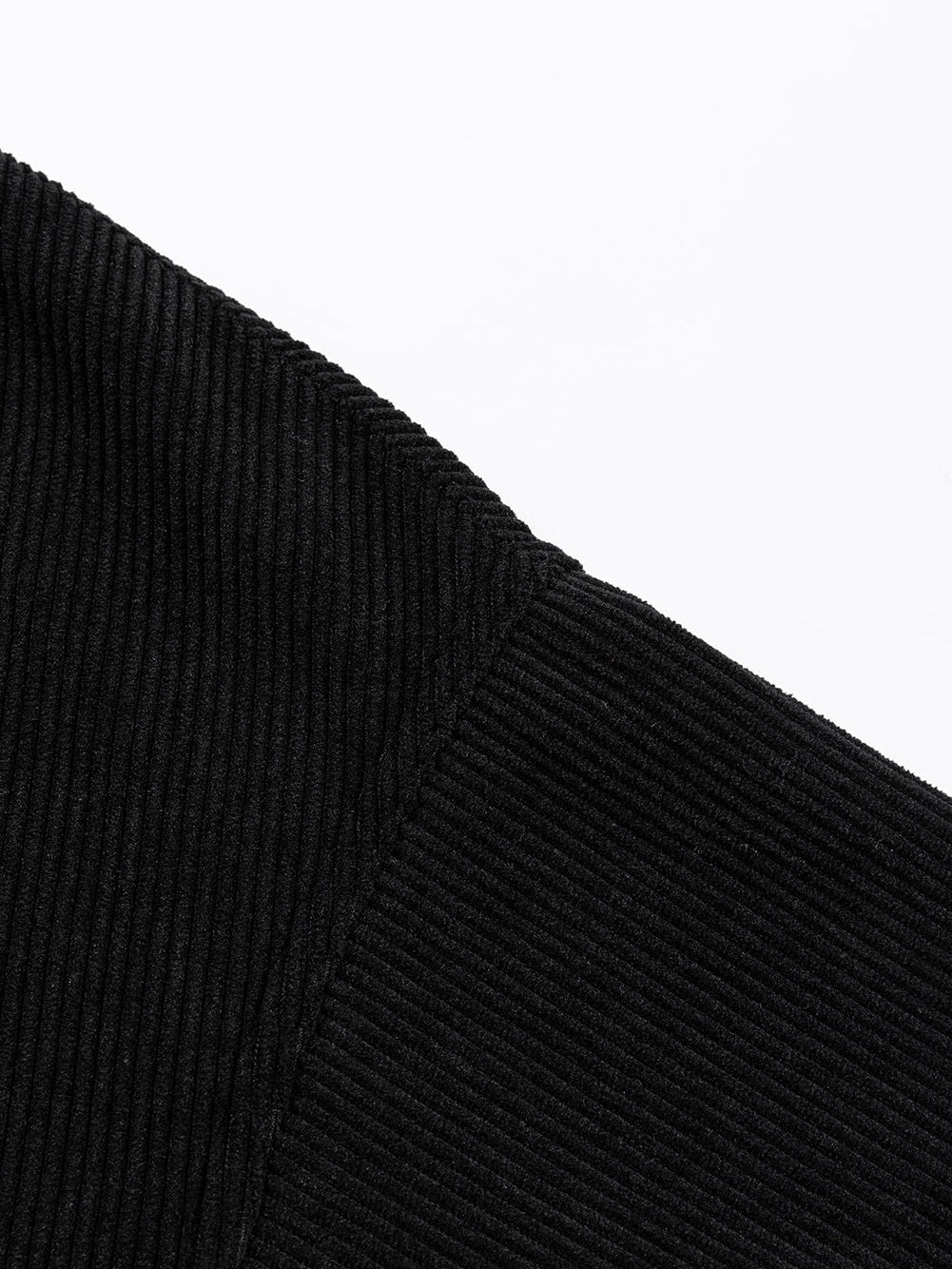 Plus Size Ribbed Knit Crew Neck Tunic Top