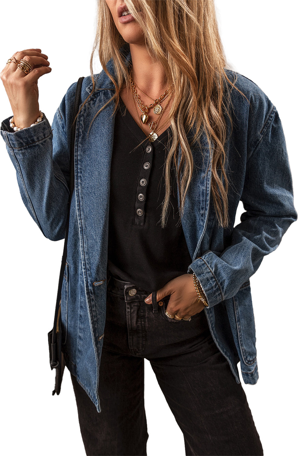 Relaxed Fit Denim Jacket