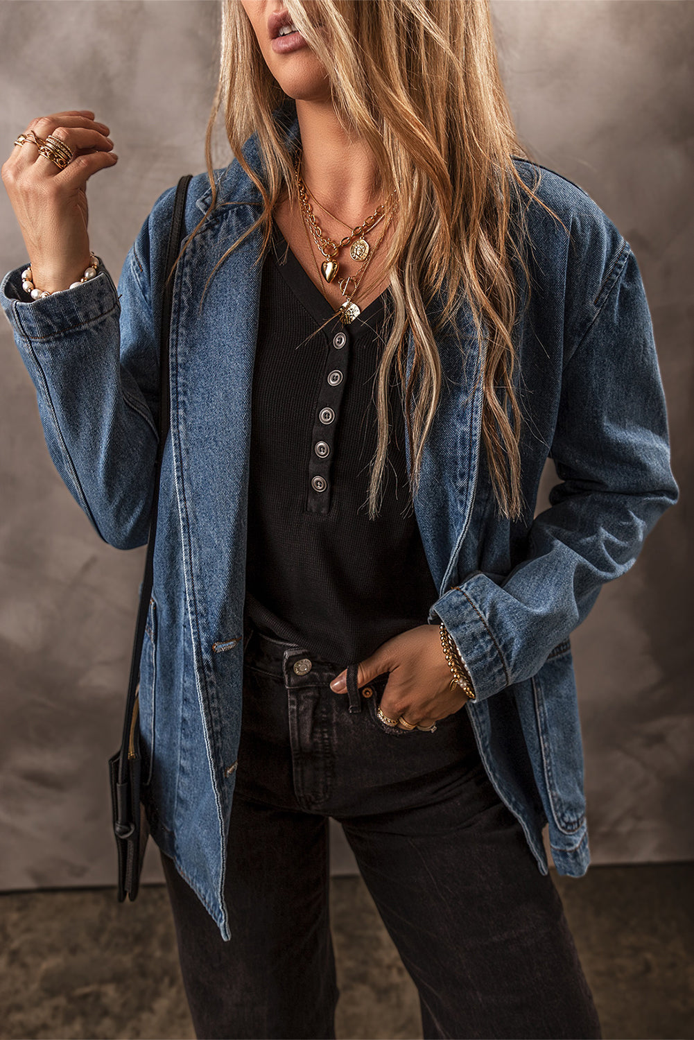 Relaxed Fit Denim Jacket