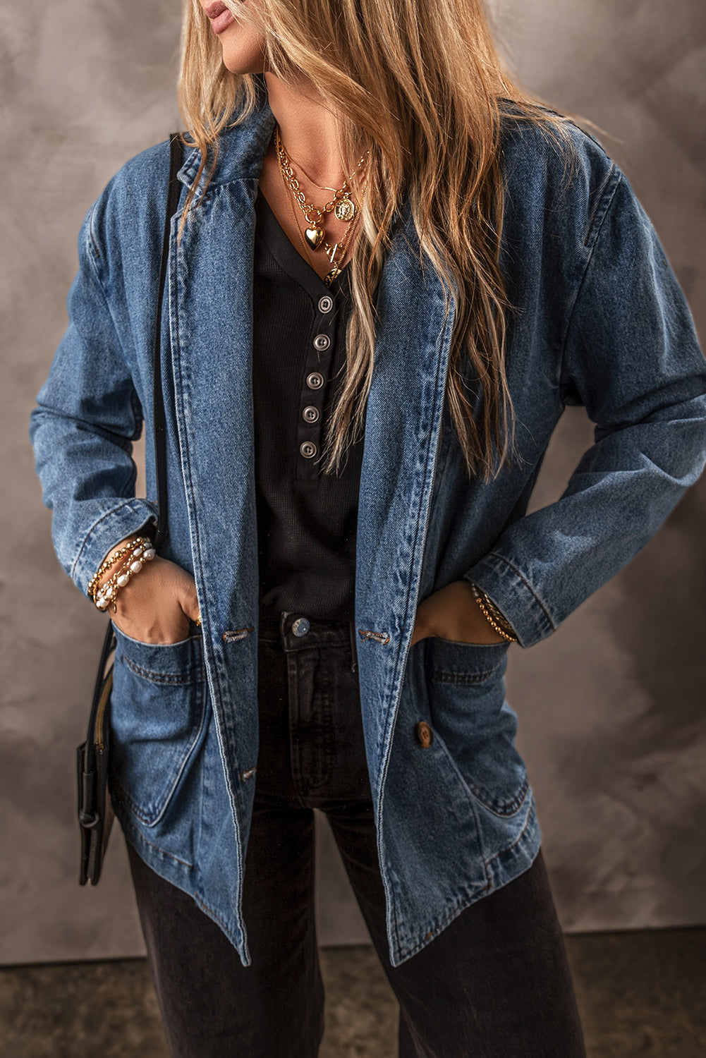 Relaxed Fit Denim Jacket