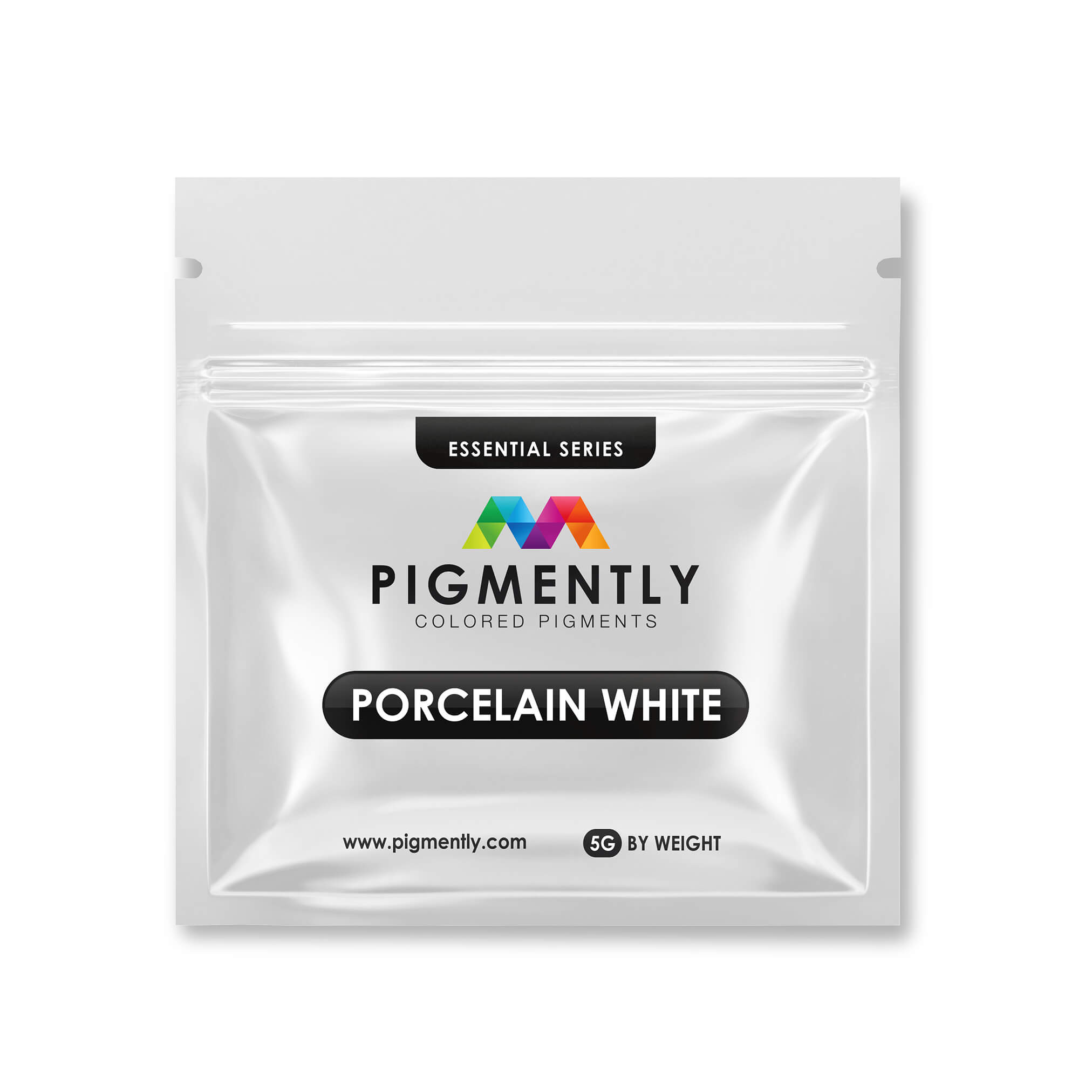 Pigmento en polvo epoxi de color blanco porcelana