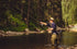 Kaufmann's Orange Crystal Stimulator Rubber Legs Dry Fly - 6 Flies Hook Size 16